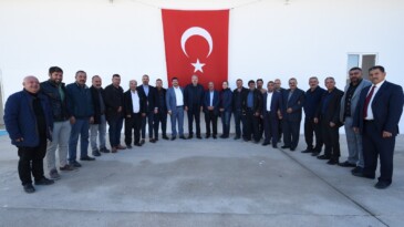 BAŞKAN YILMAZ MUHTARLARLA BİR ARAYA GELDİ