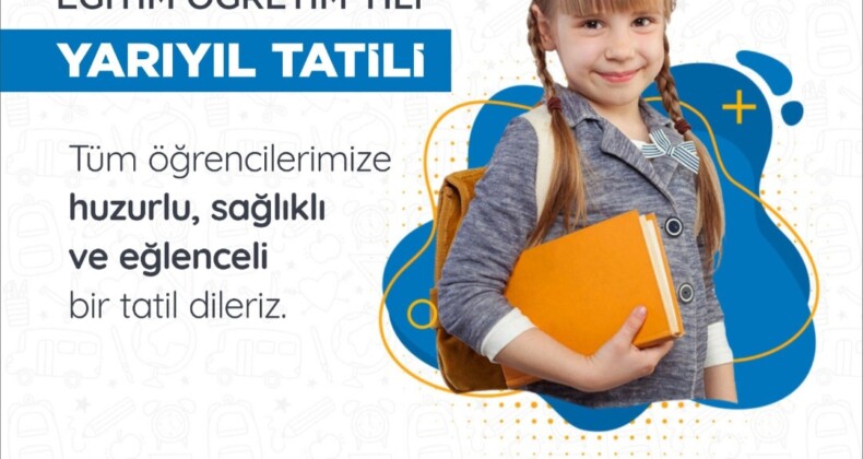 BAŞKAN YAPAR’DAN YARIYIL TATİLİ MESAJI