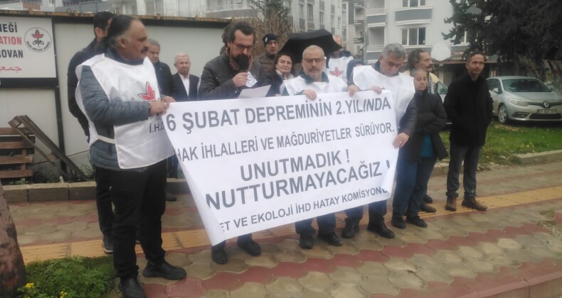 6 Şubat Depreminin 2. Yılında Hak İhlalleri ve Mağduriyetler Sürüyor.